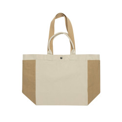 Sac publicitaire shopping en toile recyclée 400 g/m² BEAU AWARE™
