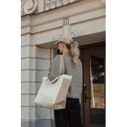 Sac publicitaire shopping en toile recyclée 400 g/m² BEAU AWARE™
