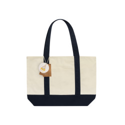 Sac publicitaire cabas 350gsm en coton recyclé AWARE™ SHOP LOCAL