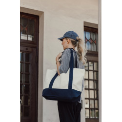 Sac publicitaire cabas 350gsm en coton recyclé AWARE™ SHOP LOCAL