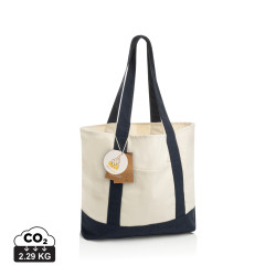 Sac publicitaire cabas 350gsm en coton recyclé AWARE™ SHOP LOCAL