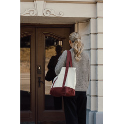 Sac publicitaire cabas 350gsm en coton recyclé AWARE™ SHOP LOCAL