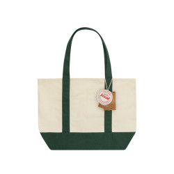Sac publicitaire cabas 350gsm en coton recyclé AWARE™ SHOP LOCAL