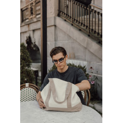Sac publicitaire cabas 350gsm en coton recyclé AWARE™ SHOP LOCAL