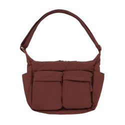 Sac publicitaire bandoulière en nylon recyclé RCS KENTO URBAN