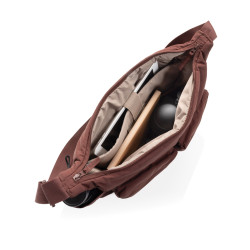 Sac publicitaire bandoulière en nylon recyclé RCS KENTO URBAN
