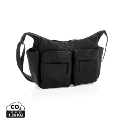 Sac publicitaire bandoulière en nylon recyclé RCS KENTO URBAN
