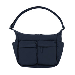 Sac publicitaire bandoulière en nylon recyclé RCS KENTO URBAN