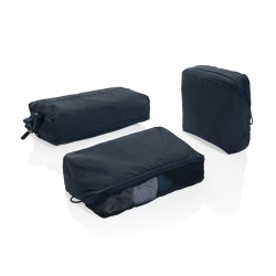 Lot publicitaire de cubes de rangement en nylon recyclé RCS KENTO URBAN