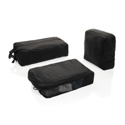 Lot publicitaire de cubes de rangement en nylon recyclé RCS KENTO URBAN