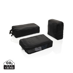 Lot publicitaire de cubes de rangement en nylon recyclé RCS KENTO URBAN