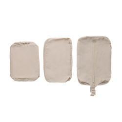 Lot publicitaire de cubes de rangement en nylon recyclé RCS KENTO URBAN
