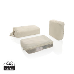 Lot publicitaire de cubes de rangement en nylon recyclé RCS KENTO URBAN