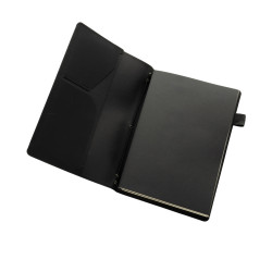 Carnet publicitaire de notes 3 en 1 rechargeable en PU Daily Notes Binder