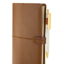 Carnet publicitaire de notes 3 en 1 rechargeable en PU Daily Notes Binder