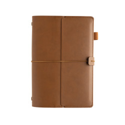 Carnet publicitaire de notes 3 en 1 rechargeable en PU Daily Notes Binder