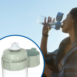 Bouteille filtrante publicitaire avec 2 filtres BRITA VITAL
