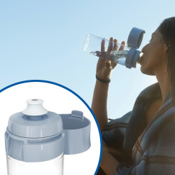 Bouteille filtrante publicitaire avec 2 filtres BRITA VITAL