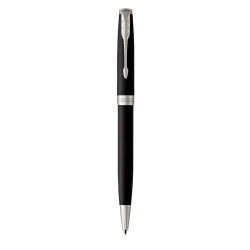 Stylo à bille publicitaire SONNET mat avec finitions en palladium Parker