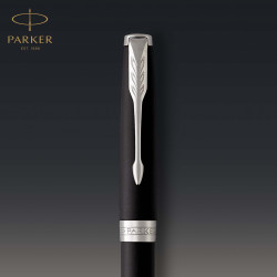 Stylo à bille publicitaire SONNET mat avec finitions en palladium Parker