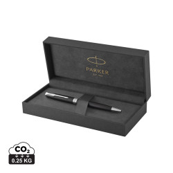 Stylo à bille publicitaire SONNET mat avec finitions en palladium Parker