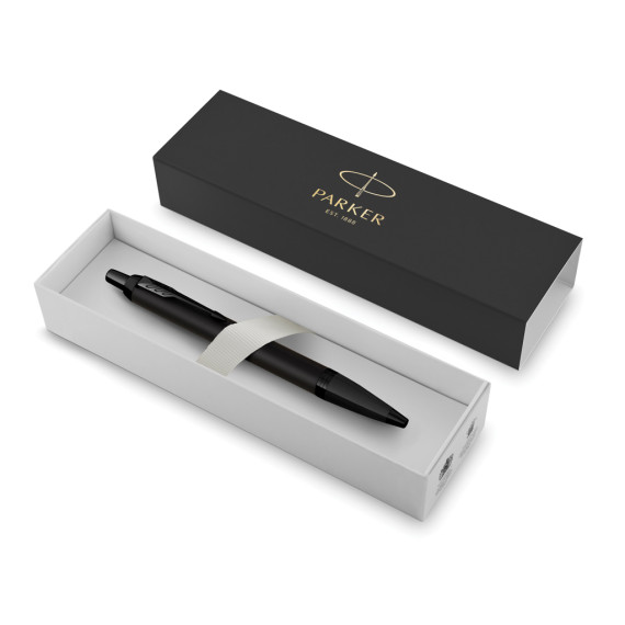 Stylo publicitaire noir mat IM ACHROMATIC Parker