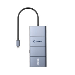 Hub publicitaire 11-en-1 avec USB-C et Power Delivery Anker PowerExpand