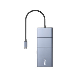 Hub publicitaire 11-en-1 avec USB-C et Power Delivery Anker PowerExpand