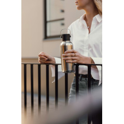 Bouteille Isotherme publicitaire 600ml Cael en acier RCS VINGA