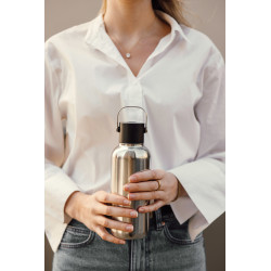 Bouteille Isotherme publicitaire 600ml Cael en acier RCS VINGA