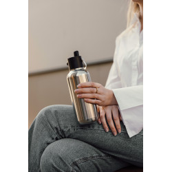Bouteille Isotherme publicitaire 600ml Cael en acier RCS VINGA