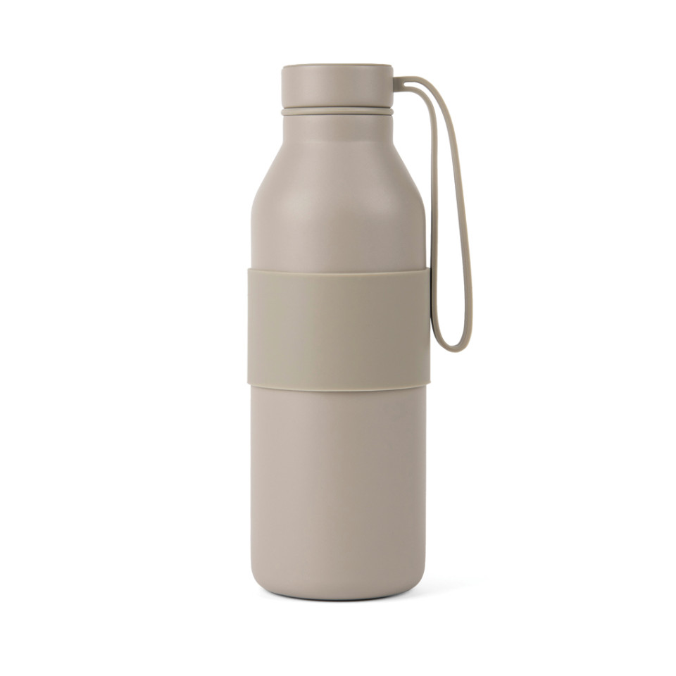 Bouteille publicitaire Iso avec dragonne 500ml Niro en acier RCS VINGA