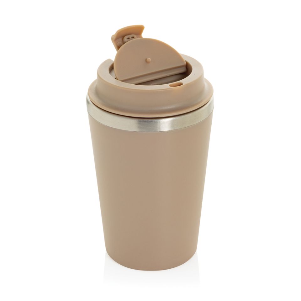 Mug publicitaire 350ml à double paroi en PP recyclé RCS Java