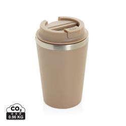 Mug publicitaire 350ml à double paroi en PP recyclé RCS Java