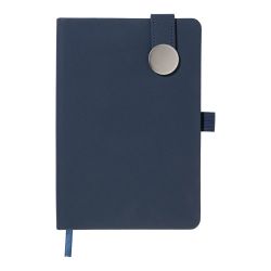 Carnet A5 personnalisé en PU recyclé avec fermeture magnétique