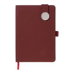 Carnet A5 personnalisé en PU recyclé avec fermeture magnétique
