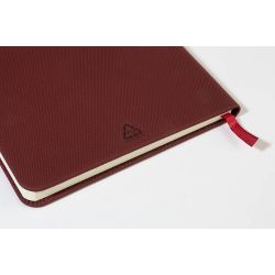 Carnet A5 personnalisé en PU recyclé avec fermeture magnétique