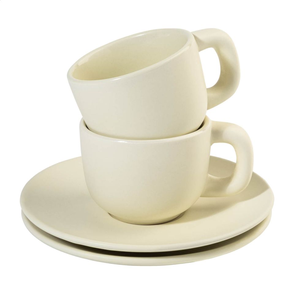 Set de tasses personnalisée expresso en céramique 85 ml