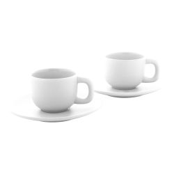 Set de tasses personnalisée expresso en céramique 85 ml