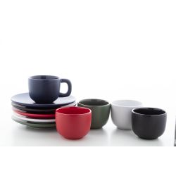 Set de tasses personnalisée expresso en céramique 85 ml