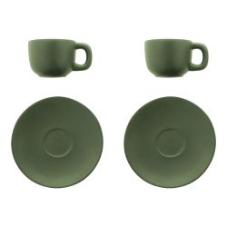 Set de tasses personnalisée expresso en céramique 85 ml