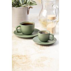 Set de tasses personnalisée expresso en céramique 85 ml