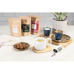 Sachet de grains de café torréfiés personnalisé du costa rica 40 gr fabriqué en Europe