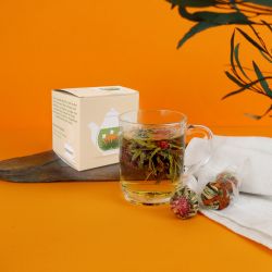 Collection publicitaire fleurs de thé en mug Duralex