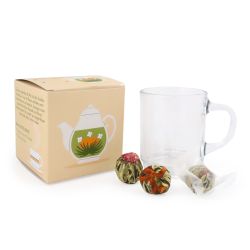 Collection publicitaire fleurs de thé en mug Duralex
