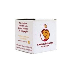 Boite publicitaire ensemencée 60X60X60 mm fabriquée en France