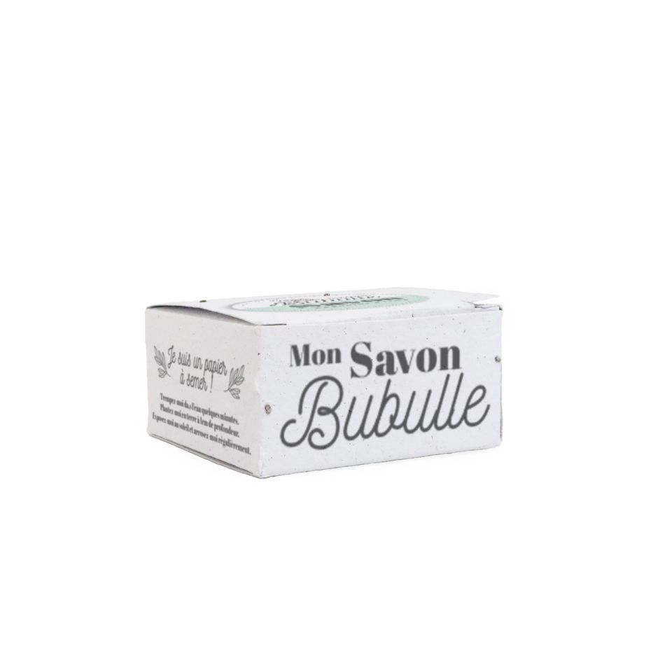 Boite publicitaire ensemencée 70X70X35 mm fabriquée en France