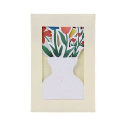 Calendrier publicitaire bouquet de fleurs fabriquée en France