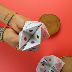 Cocotte publicitaire en papier graines fabriquée en France