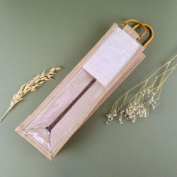 Plant publicitaire d'arbre sac jute